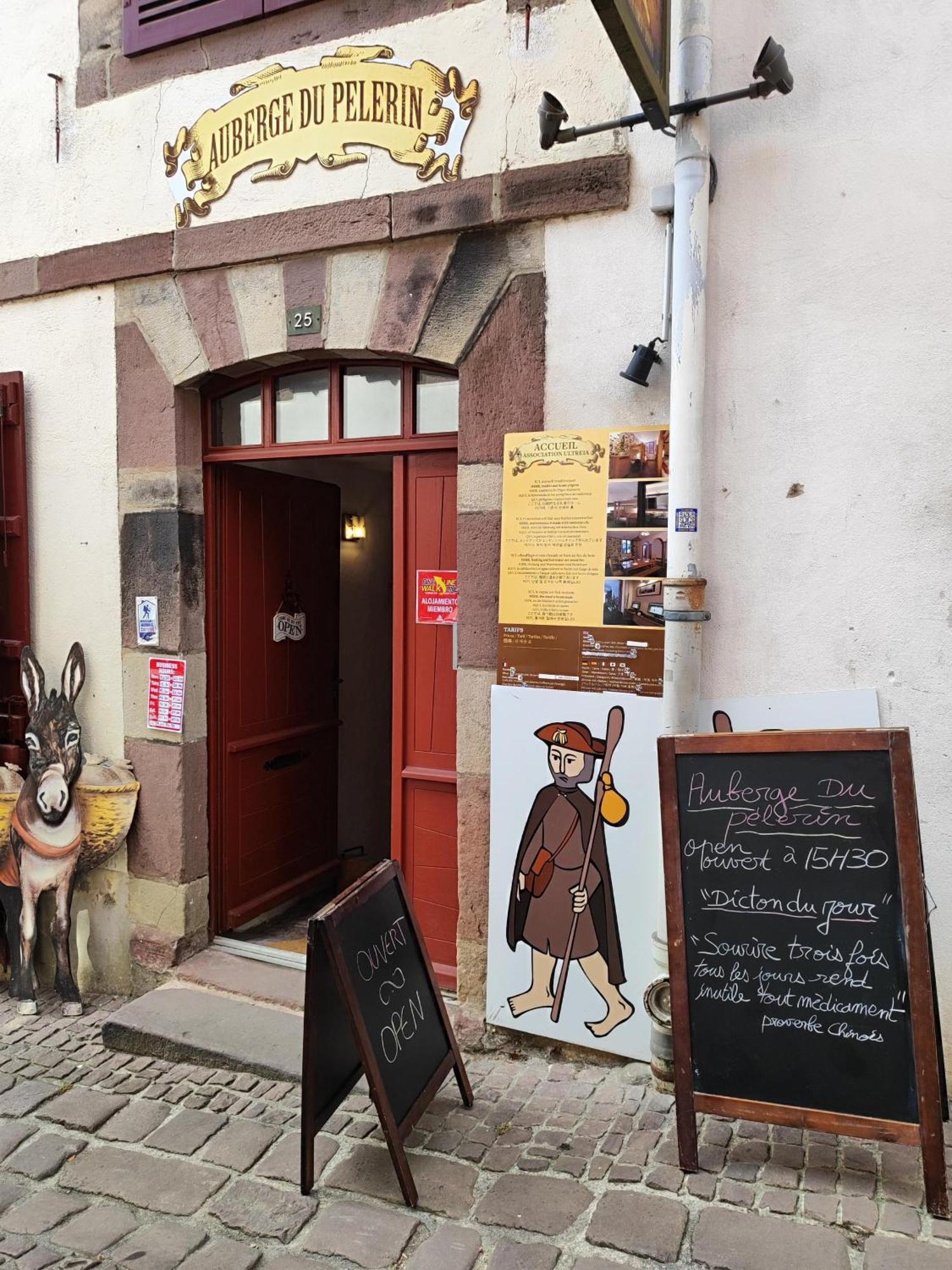 L'Auberge Du Pelerin - St Jean Pied De Port Saint-Jean-Pied-de-Port Kültér fotó